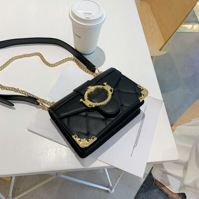 

Summer new ins super fire bag female 2019 new Korean version of the wild single shoulder slung fashion chain small square bag