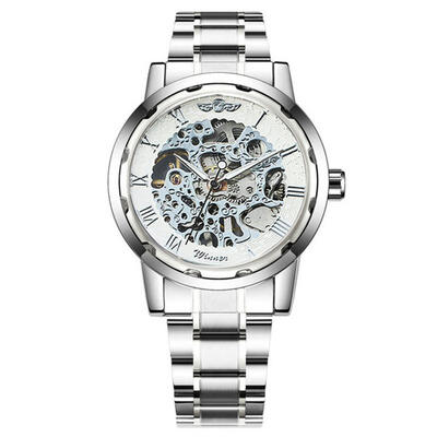 

Retro Skeleton Mechanical Watch Men Automatic Watches Sport Luxury Top Brand Watch Relogio Masculino Male Clock