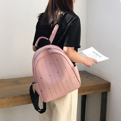 

Tailored New Fashion Backpack Woman Tour Shoulder Bag Student Bag Large Capacity Handbag