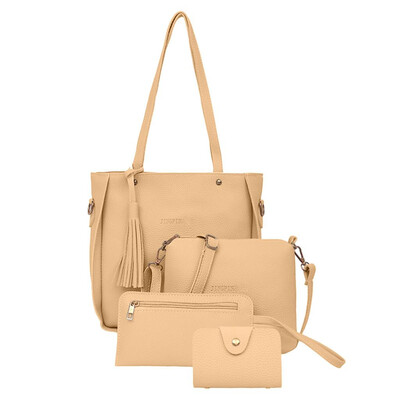 

Four-piece bag luxury handbags women bags designer 2019 new fashion four-piece suit shoulder bag Messenger bag wallet