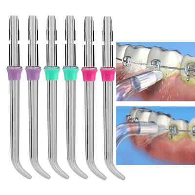 

Greensen 6pcsset Standard Oral Floss Teeth Irrigator Floss Nozzle Teeth Cleaner Replacement Part