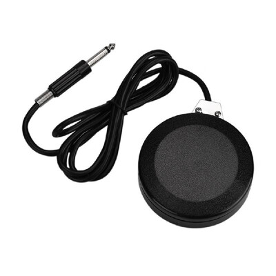 

Tattoo Machine Footswitch Round Tattoo Foot Pedal High Elasticity Frosted Tattoo Pedal Black