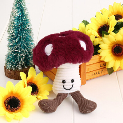 

Siaonvr Backpack Accessories Cute Plush Toys The Mushroom Soft Stuffed Dolls Gift