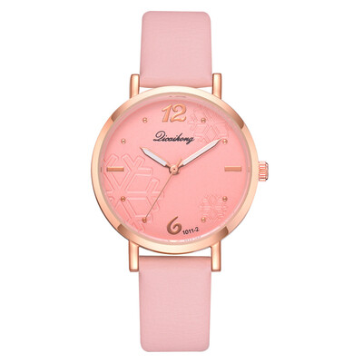 

Korean fashion casual ladies watch ebay new simple snowflake mirror quartz watch