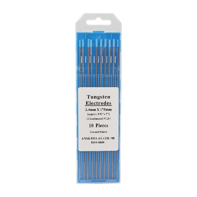 

10pcs Fine Quality Blue Top Lanthanated Tungsten Electrodes Tungsten Rod Welding Accessories