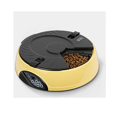 

Upgraded 6 Meals LCD Automatic Pet Feeder Dog Automatic Feeders Dog Feeding Machine Food Tray dog feeder timer quantitative automa