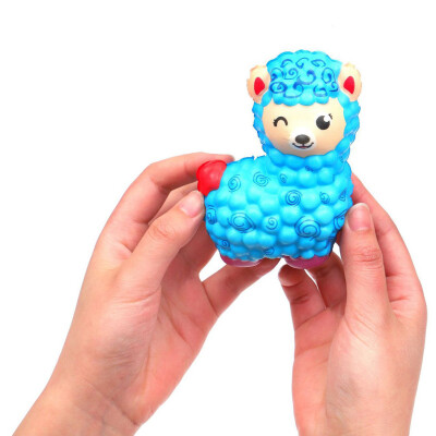 

Gotoamei Jumbo Sheep Stress Reliever Scented Super Slow Rising Kids Squeeze Toy