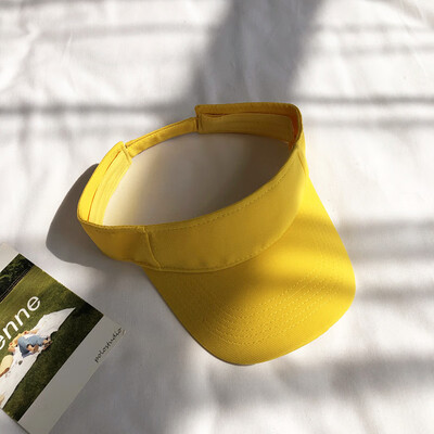 

Foundation hat female Korean summer tide solid color hundred set running empty top sun-top baseball cap sports tongue sun hat