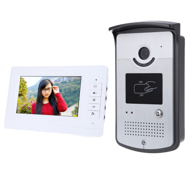

7 Inch HD Doorbell Camera Video Intercom Door Phone System with Monitor