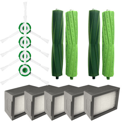 

Siaonvr Side Brush&Hepa Filters&Bristle Brush for iRobot Roomba i7 i7i7 Plus E5 E6 E7