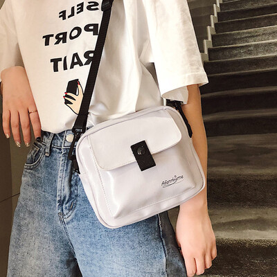 

New small bag casual Messenger bag fashion handbag 2019 wild ins girls simple shoulder bag female bag
