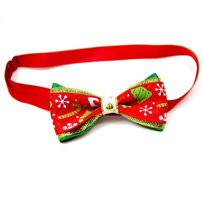

Christmas Series Pet Supplies Handmade Ribbon Dog Bow Ties Cat Neck Tie