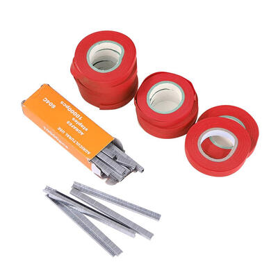 

Plant Tapetool Tapener Tying Machine Accessories 10 Roll Tape1 Box Nails