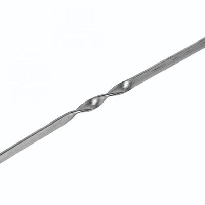 

Greensen 10PCS BBQ Barbecue Grilling Cooking Long Stainless Steel Kabob Kebab Flat Skewers Needle New