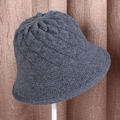 

New Pure Lady Baitao Knitted Wool Cap in Autumn&Winter for Warming Wool Pot Cap&Fisherman Cap