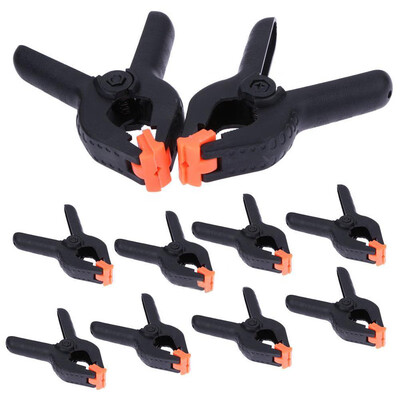 

10Pcs Plastic Spring Clamps Grip Clips Set SMALL Quick Wordworking Crafts Tools