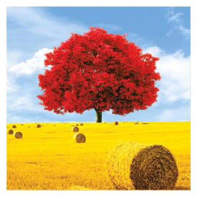 

5D DIY Diamond Painting Red Tree Field Cross Stitch Embroidery Mosaic Kits