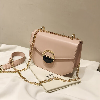 

Summer Mori small bag womens bag new 2018 net red chain bag slung geometric small square bag shoulder bag