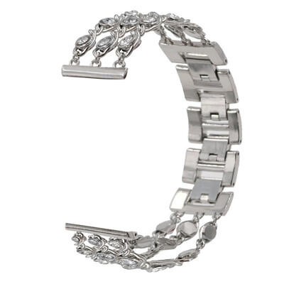 

〖Follure〗Luxury Alloy Crystal Stainless Steel Wristband Strap For Apple Watch 42MM44MM