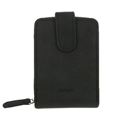 

Tailored Women Mini Grind Leather Wallet Card Holder Wallet Purse Card package