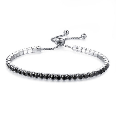 

Simple Micro Inlay Zircon Womens Bracelet Adjustable Hand Jewellery Fashion Hand Cord Unisex Pair Bracelet Hot Gift