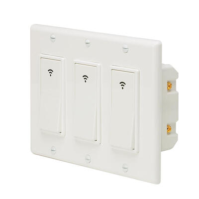 

100-240V Smart WIFI LED Light Switch Wall Panel Mobile APP Remote Control