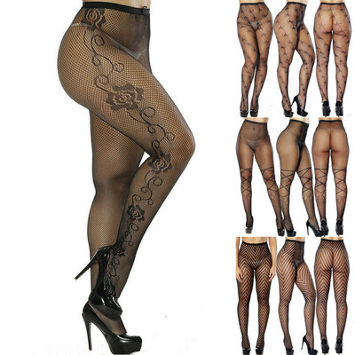 

Womens Fashion Plus Size Pantyhose Sexy Socks Tights Fishnet Stockings Sheer
