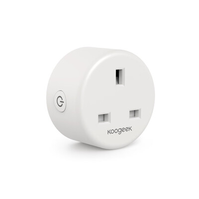 

Koogeek Wi-Fi Enabled Smart Plug Compatible with Alexa&Google Assistant Remote Control from Anywhere Voice Control Timer Energ