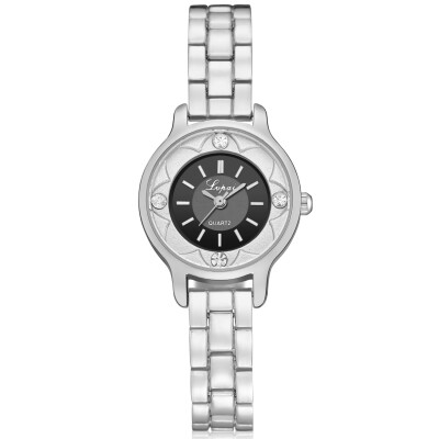 

Korean students new sunflower diamond timetable lvpai brand steel belt ladies bracelet watch