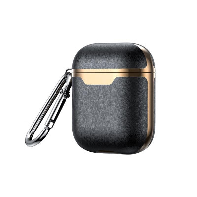 

Leather Case For Airpods Wireless Earphone Cover Cases for Air Pods Headphone Box Protective Case with Climbing Hook