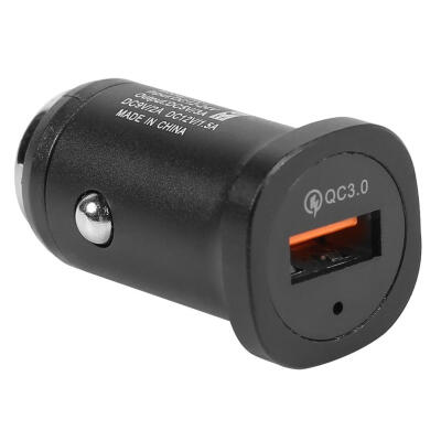 

QC 30 USB Mini Car Mobile Phone Charger Auto SUV Quick Fast Charge Adapter