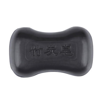 

100g Handmade Bamboo Charcoal Soap Oil Control Removal Blackhead Care Soap