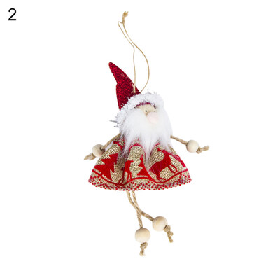 

Christmas Santa Claus Snowman Angel Doll Xmas Tree Ornament Door Window Decor