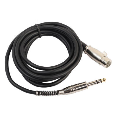 

Oxygen-Free Copper 635mm Stereo Male to XLR Female Microphone Cable