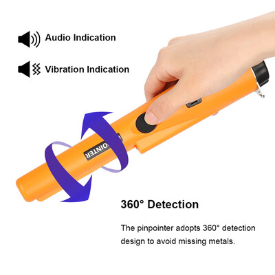 

360° Detection Pin Pointer High Sensitivity All Metals Scanning Metal Detector Pinpointer Pin Pointer Metal Detector Pinpointer
