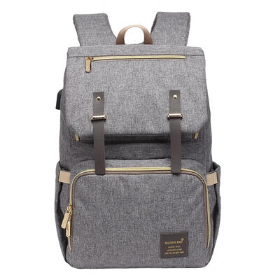 

USB Charging Waterproof Mummy Diaper Bag Maternity Nappy Large Backpacks