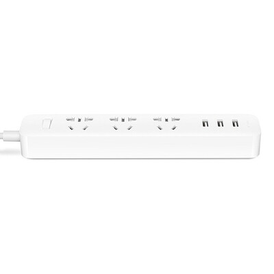 

Xiaomi Mijia Mi Power Strip 2A Fast Charging 3 USB Extension Socket Plug 3 Standard Sockets EU Adapter home use