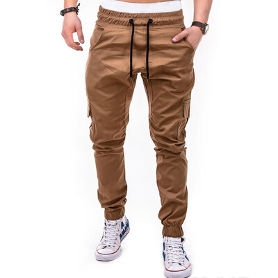 

Men Casual Big Pocket Slim Fit Jogger Pants