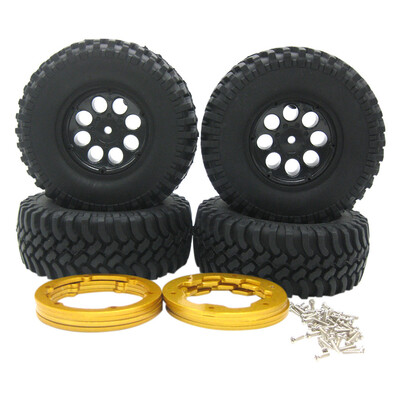 

Siaonvr 4PCS Air Filled Inflatable Tire Wheel 19 Inch For 110 RC Crawler SCX10 TRX4