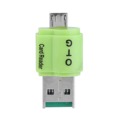 

Dual Use 2 in 1 OTG Card Reader USB 20 Adapter SD Card TF Cardreader