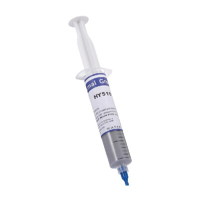 

Thermal Compound Paste Heat Sink Paste 5Pcs Thermal Grease CPU VGA LED Chipset Silicone Plaster for All Coolers HY510 Grey