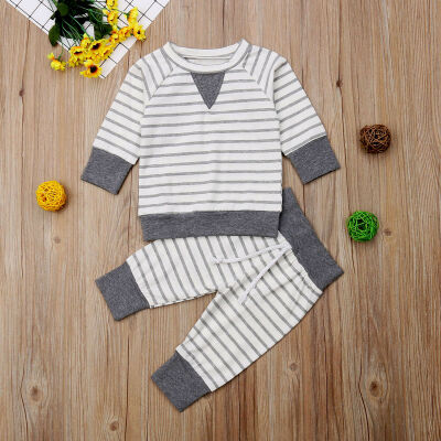 

Newborn Kid Baby Boy Girl Clothes Cotton Tops T Shirt Leggings Pants Outfits Set