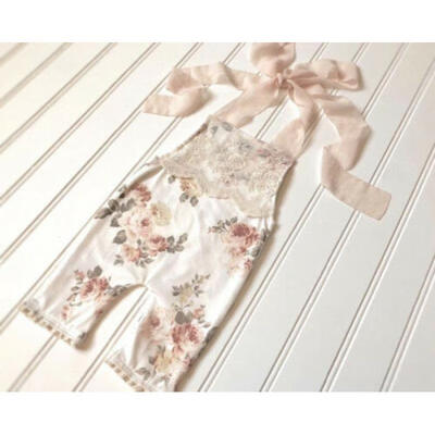 

US Newborn Baby Girls Floral Clothes Romper Bodysuit Jumpsuit Playsuit Outfits