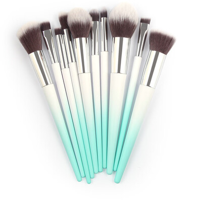 

Gobestart 10PCS Make Up Foundation Eyebrow Eyeliner Blush Cosmetic Concealer Brushes
