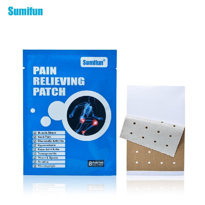 

Sumifun Pain Relieving Patch Capsicum Plaster Neck Pain Muscle Strain Pain Medical Balm Patch Knee Joint Ache Plaster Health Care