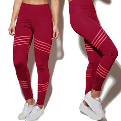 

Tailored Womens Casual Solid Color Twill Hip Exercise Fitness Running Yoga Pants