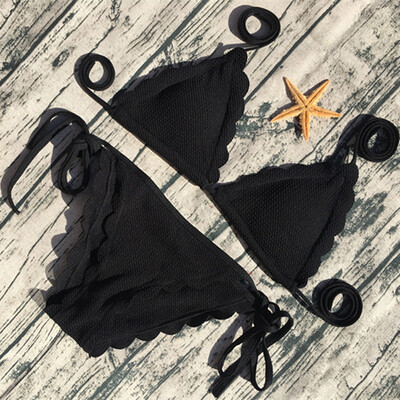 

Roseonmyhand Women Sexy Push-Up Padded Bra Beach Halter Bikini Set Swimsuit Swimwear