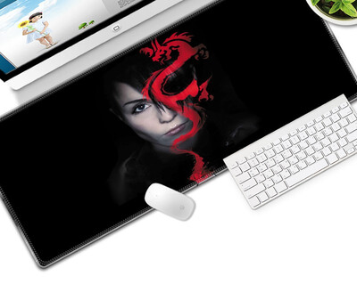 

Large Gaming Mouse Pad With Lock Edge Red Dragon 4090CM SpeedControl Version Mousepad For Dot 2 Lol Game