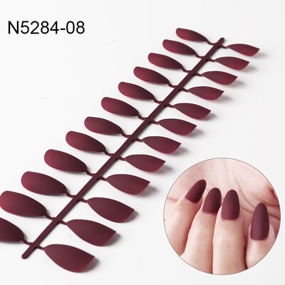 

ROSALIND Matte False Nail Short Soft Fake Nails For Full Nail Tips Extension