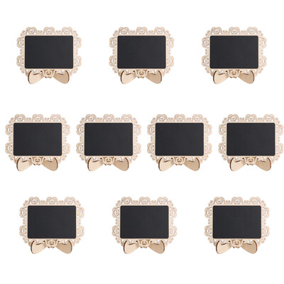 

10pcs Mini Blackboard for Message Board Signs Parties decorative pattern